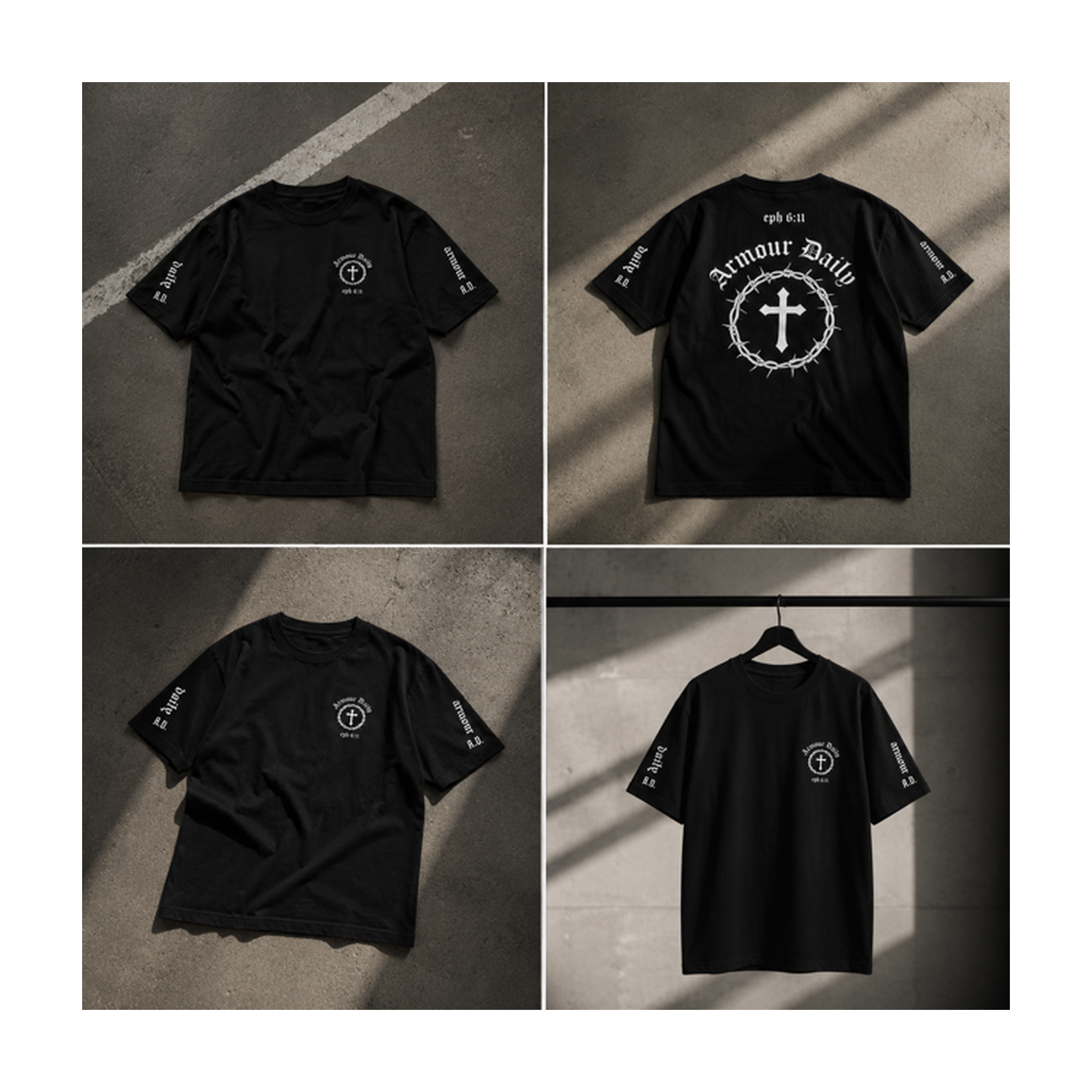 (Pre-Order) A.D. Oversized Original Tee - Black