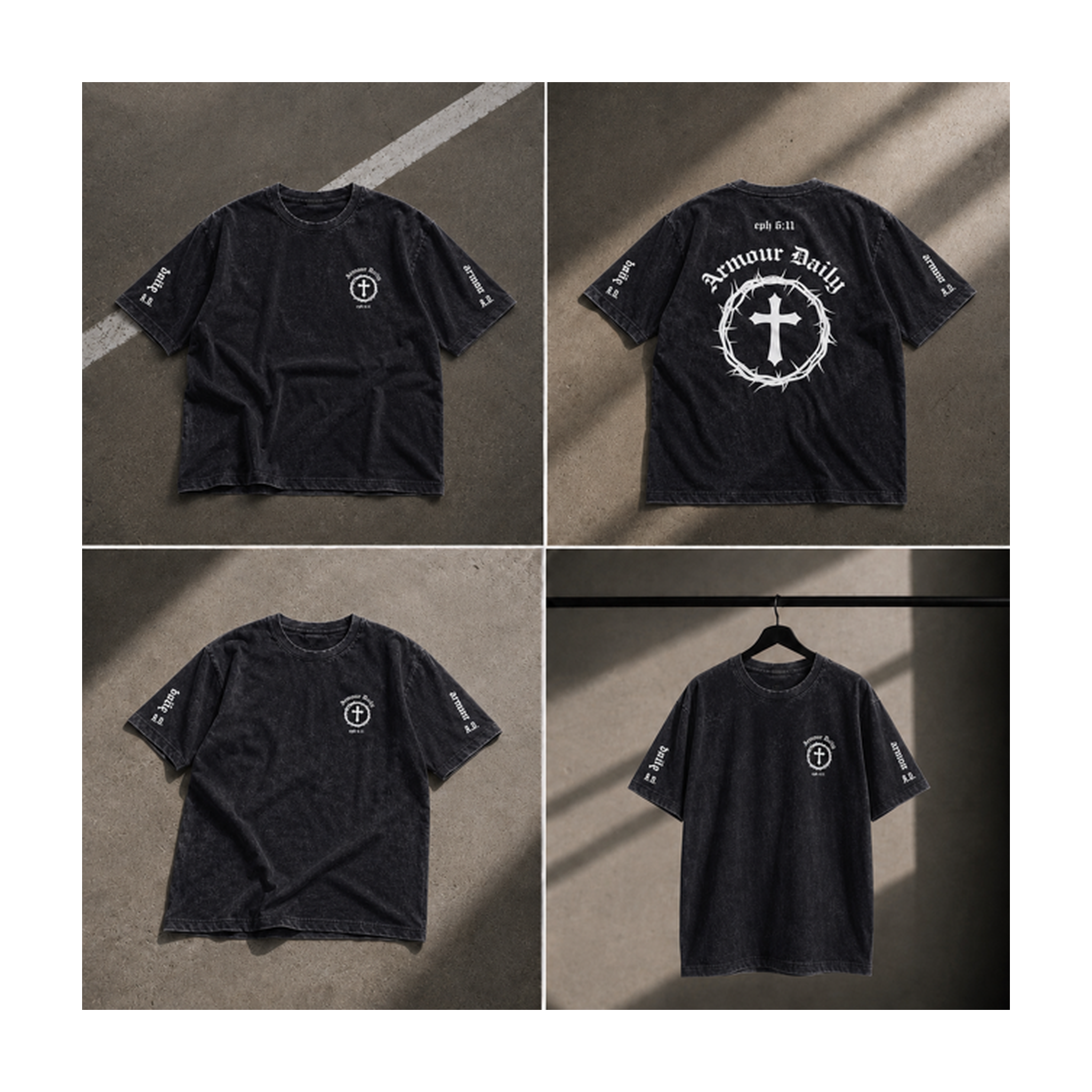 (Pre-Order) A.D. Oversized Original Tee - Acid Grey